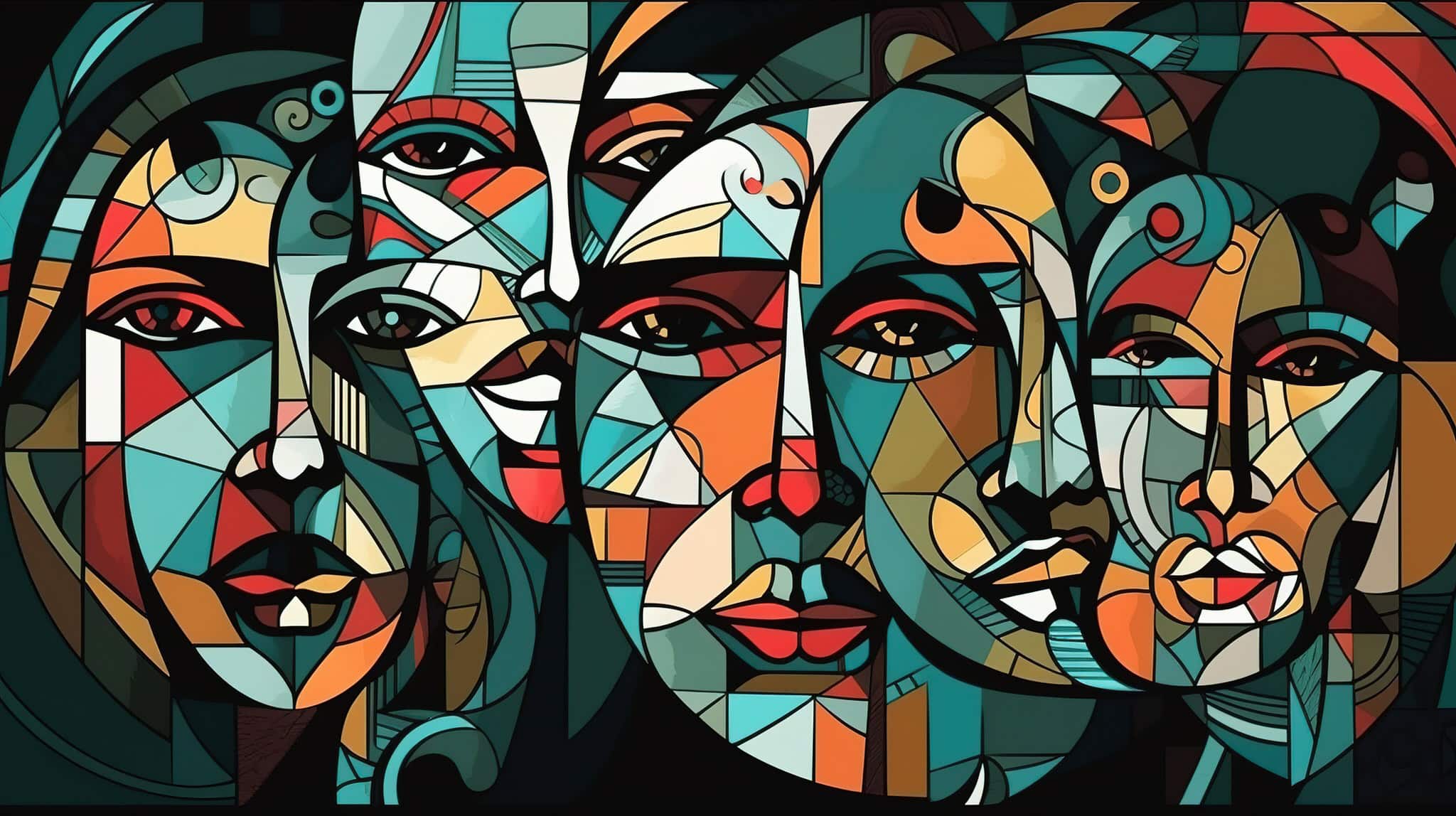 vecteezy a collage of faces depicting the struggles of psychology 23381995
