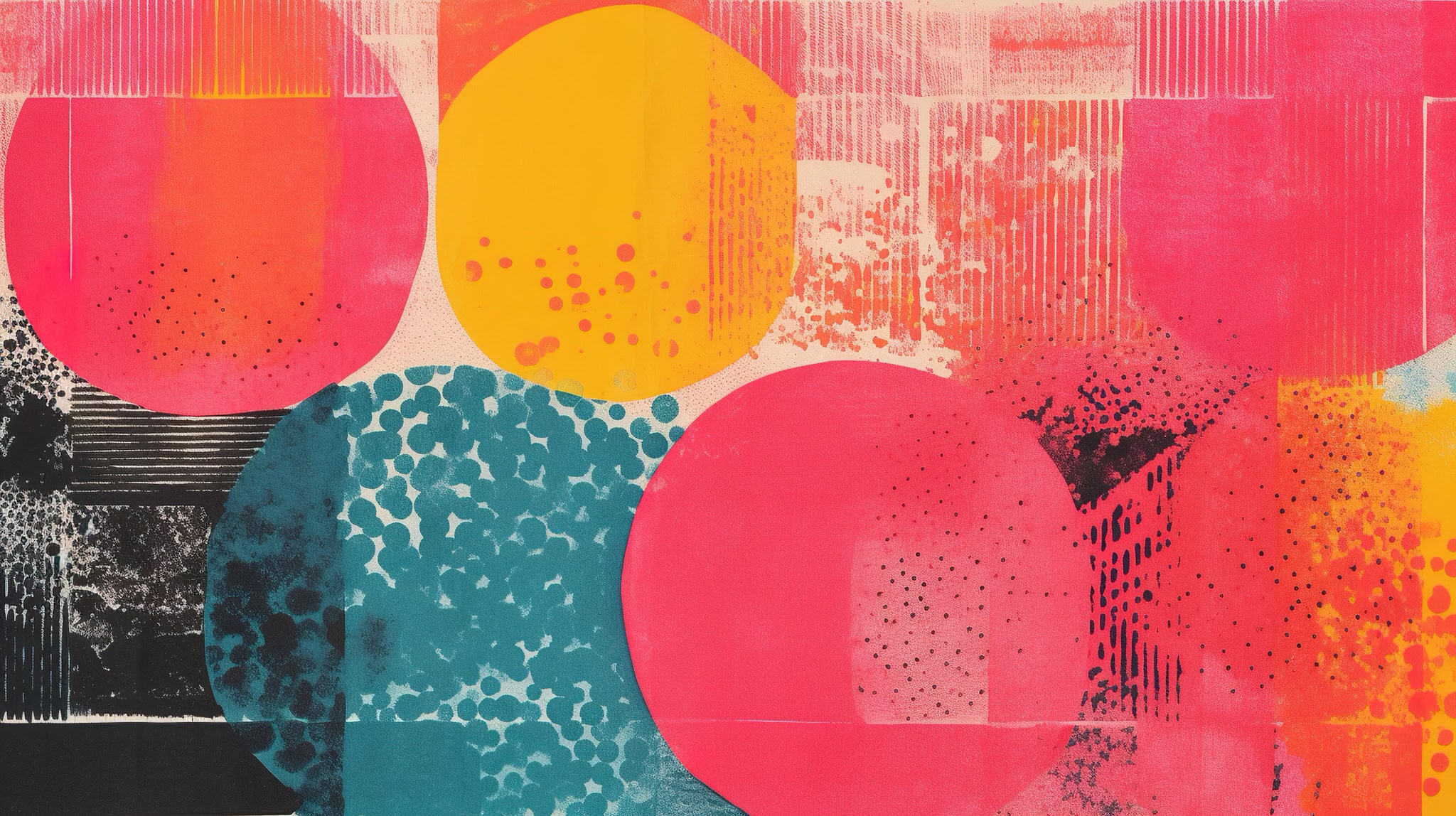 vecteezy ai generated generative ai vintage abstract risograph 35476915