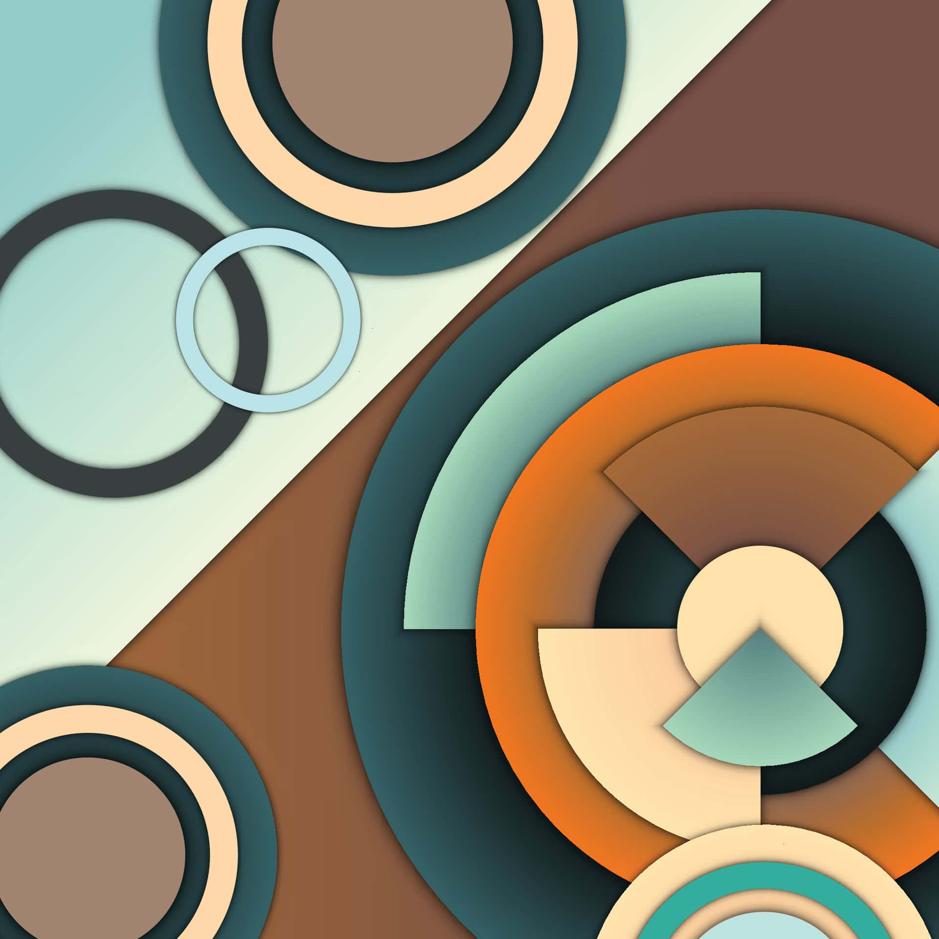 vecteezy colorful gradient circle background abstract geometric