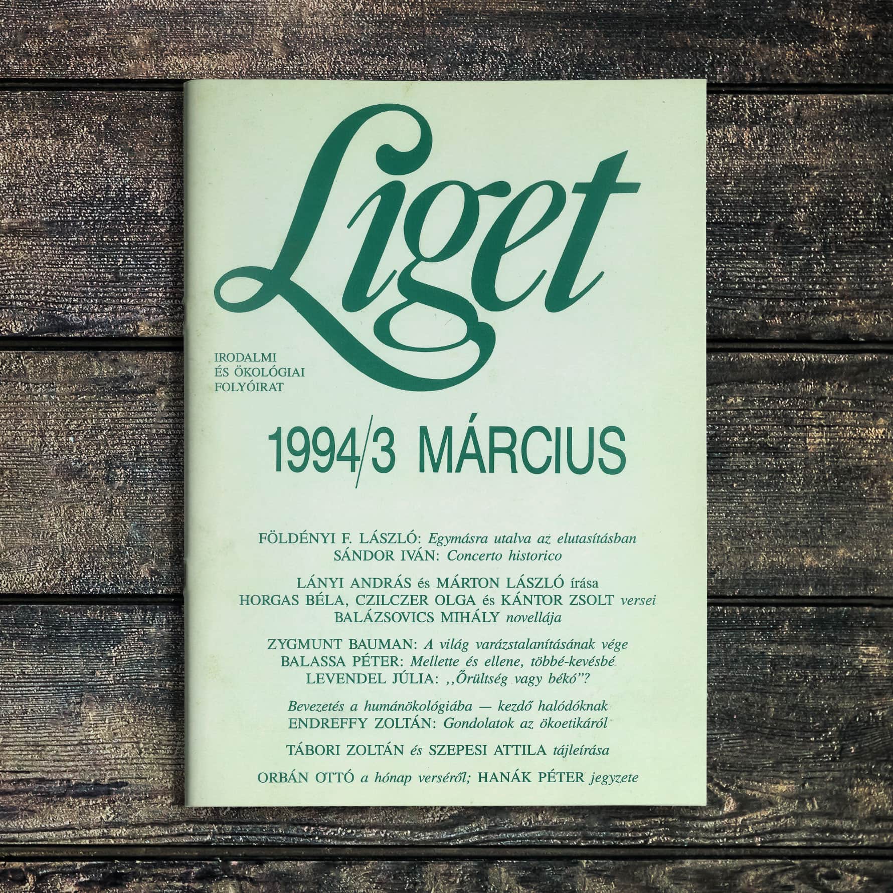 KEZDŐBETŰK | 1994 március 1 KEZDŐBETŰK | 1994 március