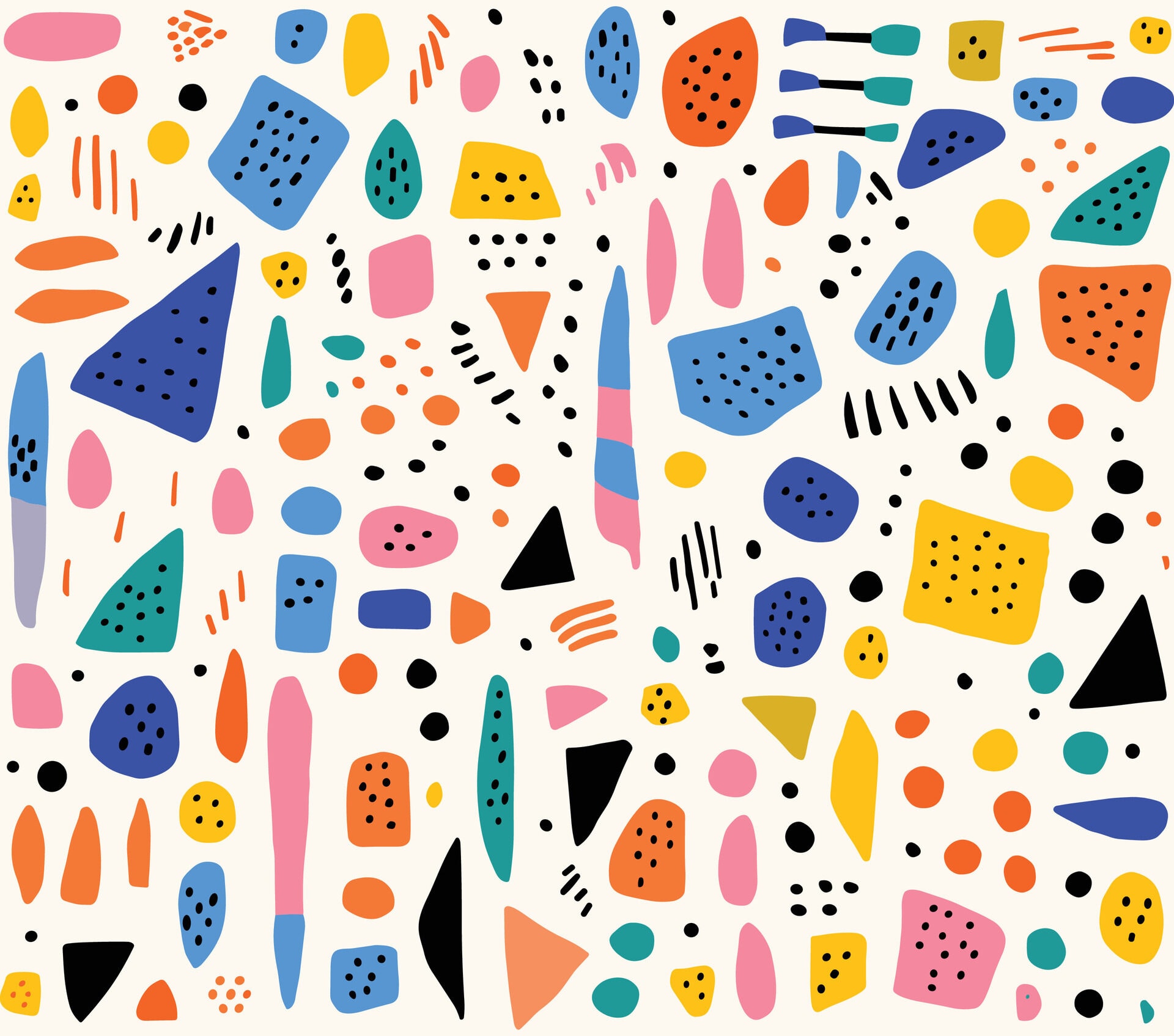 vecteezy contemporary handmade vector illustration pattern with 35787584
