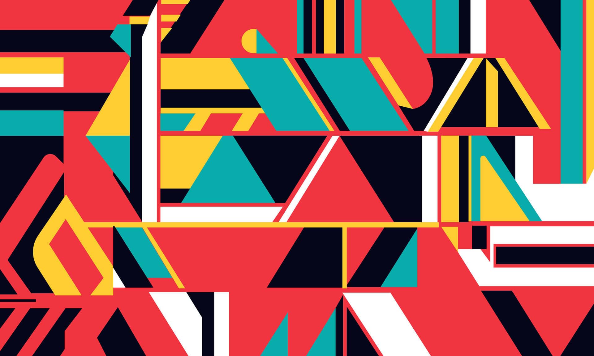 vecteezy a colorful abstract pattern with geometric shapes 56534766
