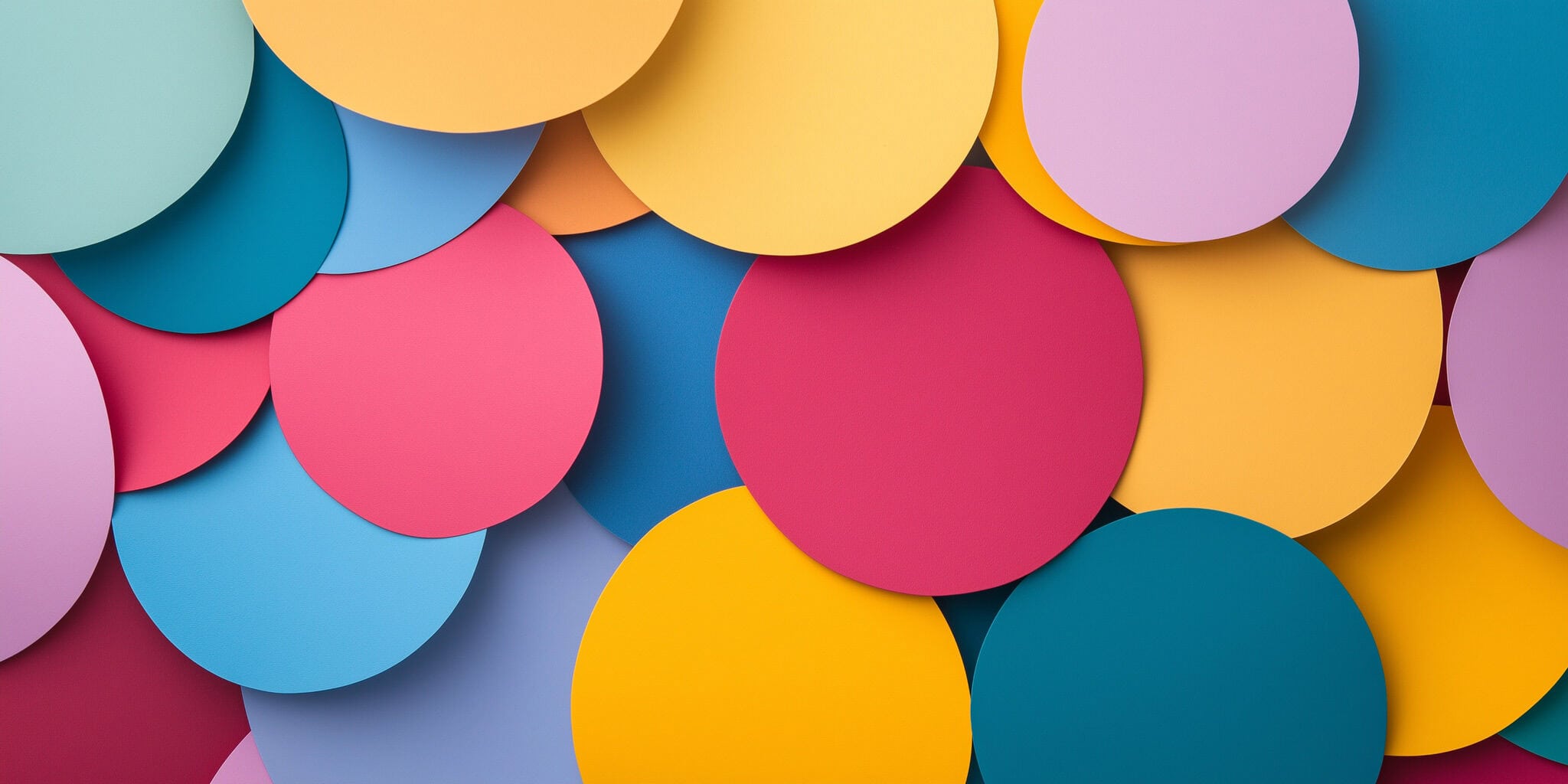 vecteezy colorful paper circles on a background 55782577