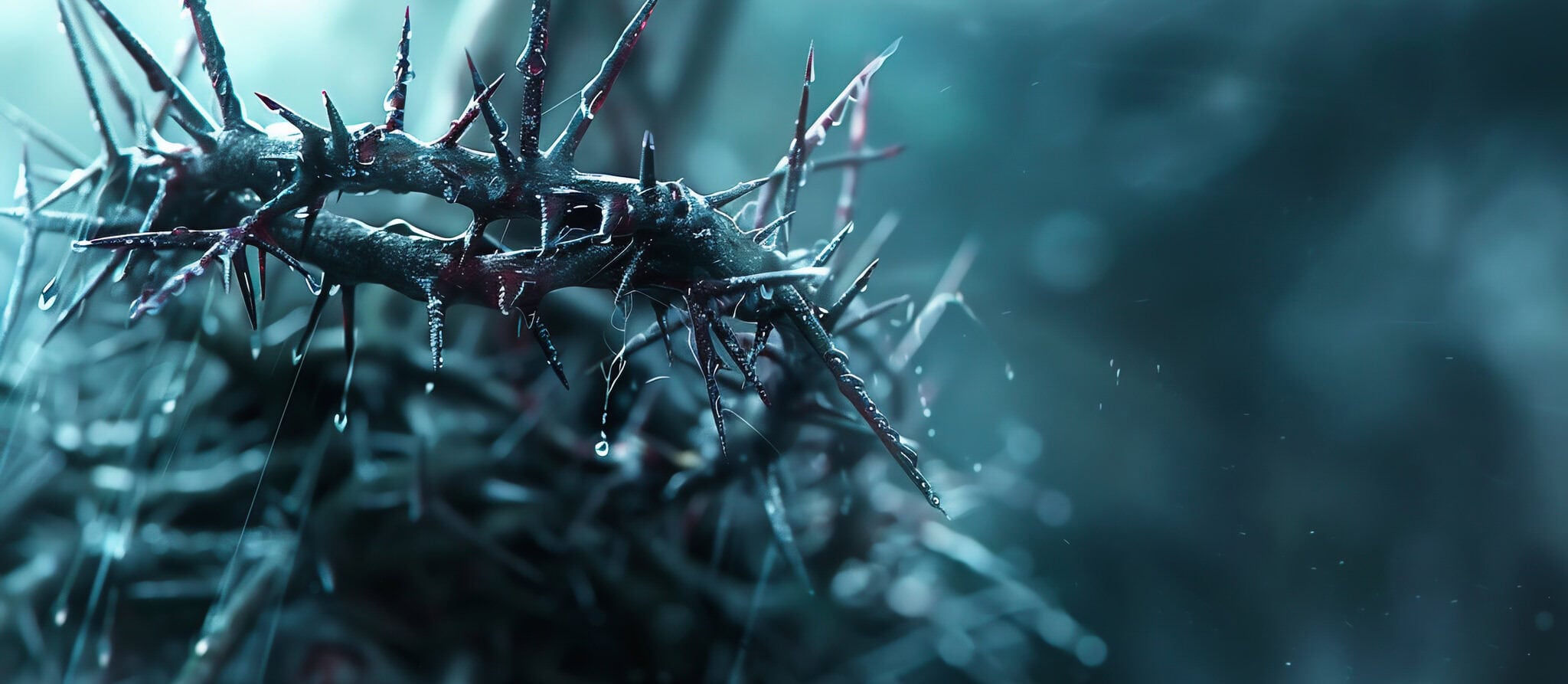 vecteezy ai generated crown of thorns in blood as a symbol of death 41911173