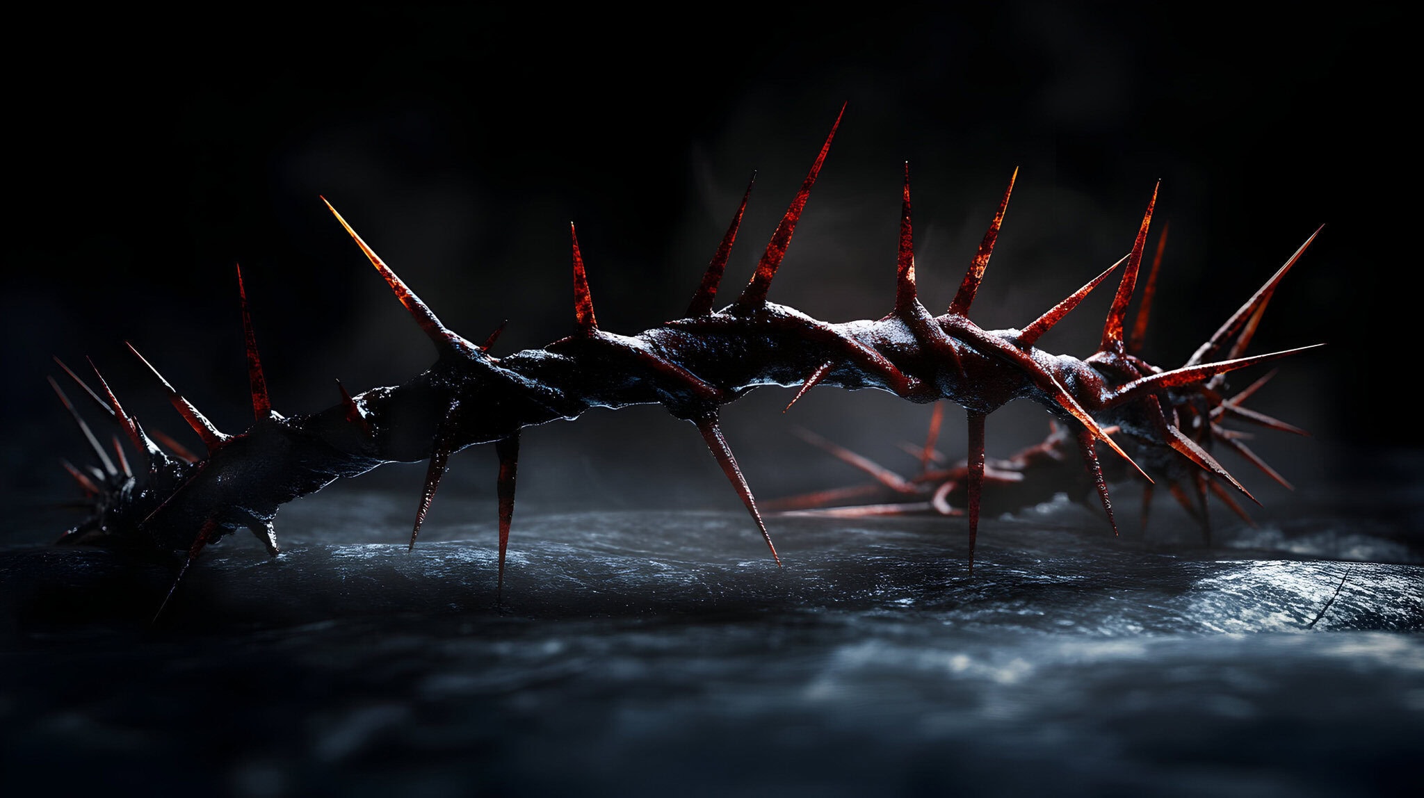 vecteezy crown of thorns a symbol of suffering sacrifice and 56965206