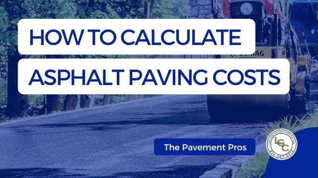 how to calculate asphalt paving cost 2025