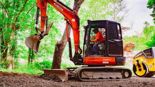 land grading and excavation contractors