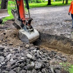 Land Grading excavation Land grading excavation