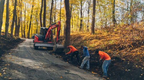 sloping driveway sloping driveway