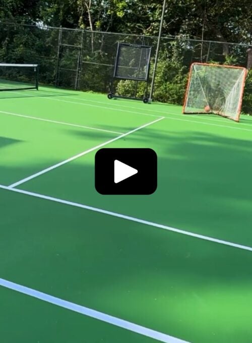 Tennis court construction Tennis court construction