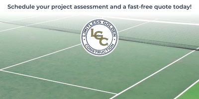 tennis court construction tennis court construction