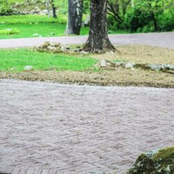Patio in Paver Stone, Fire Pits in Stone