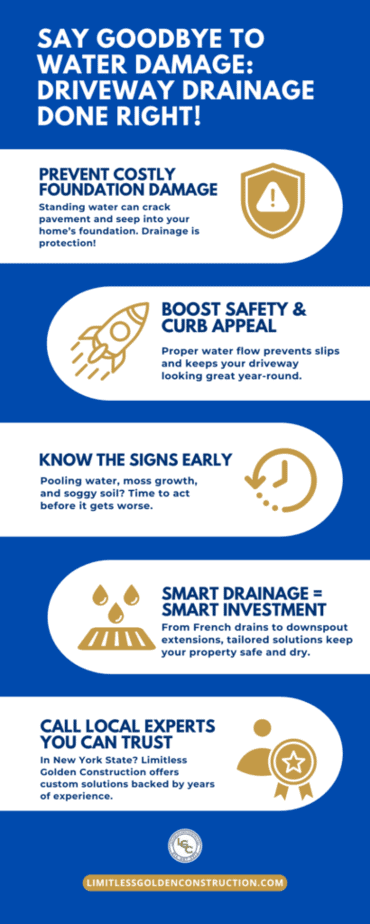 Say Goodbye to Water Damage Driveway Drainage Done Right!