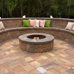 Fire Pits in Stone (1) Masonry Service