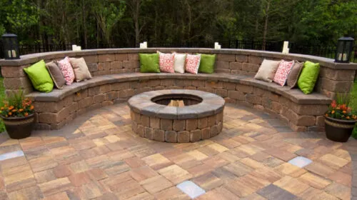 Fire Pits in Stone (1) Masonry Service