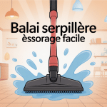 balai serpillère essorage facile illustration nettoyage domestique