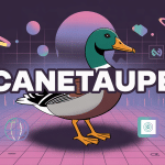 créature hybride canetaupe dans univers digital