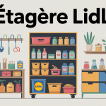 etagere liddle centrale pour organisation efficace