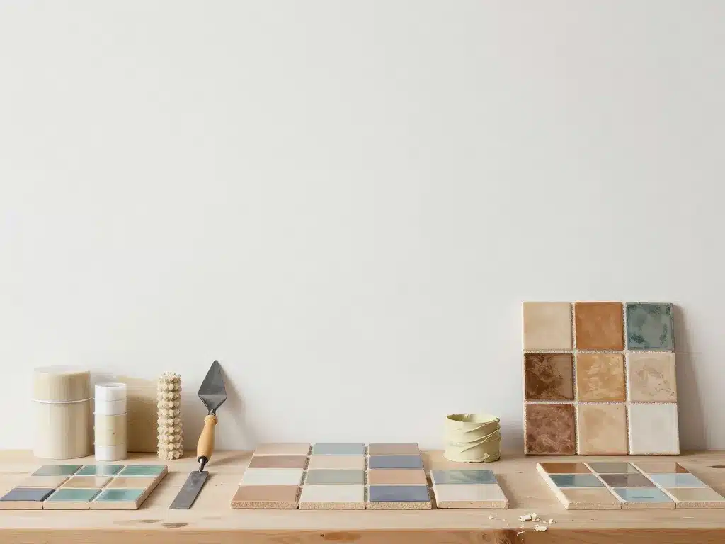 préparation pose zellige outils mur
