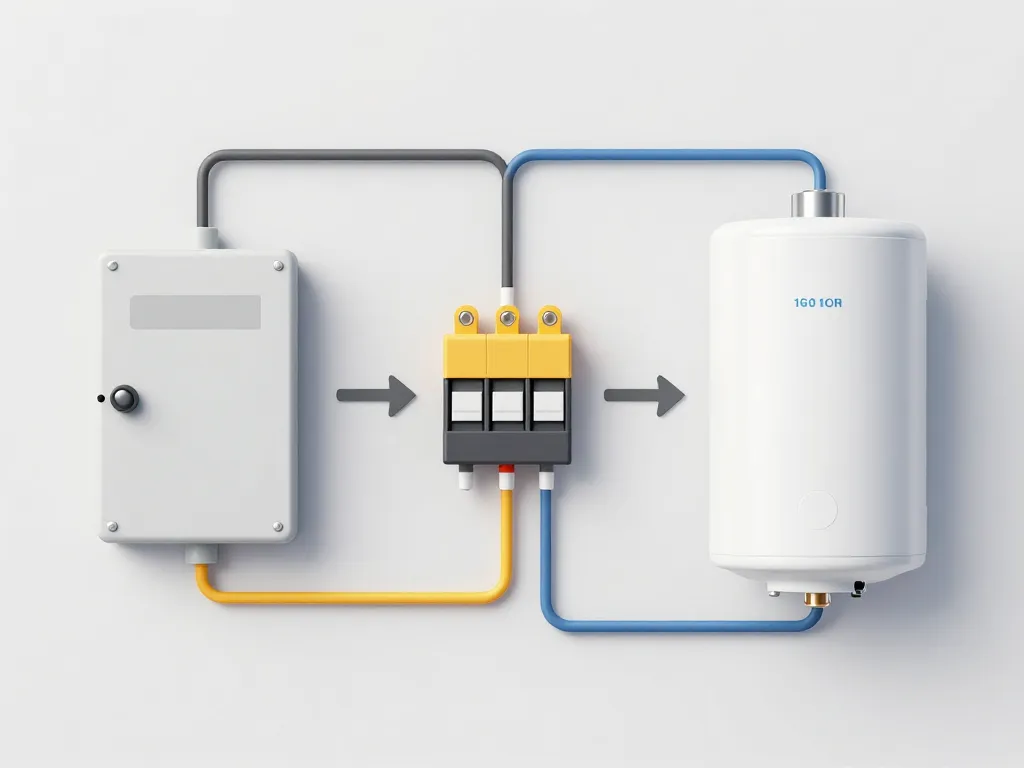 Diagramme du fusible pour chauffe eau et tableau électrique