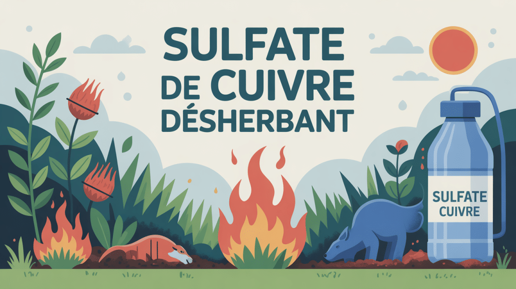 sulfate de cuivre desherbant danger environnement jardin