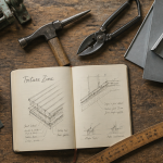 toiture zinc détail technique outils et croquis