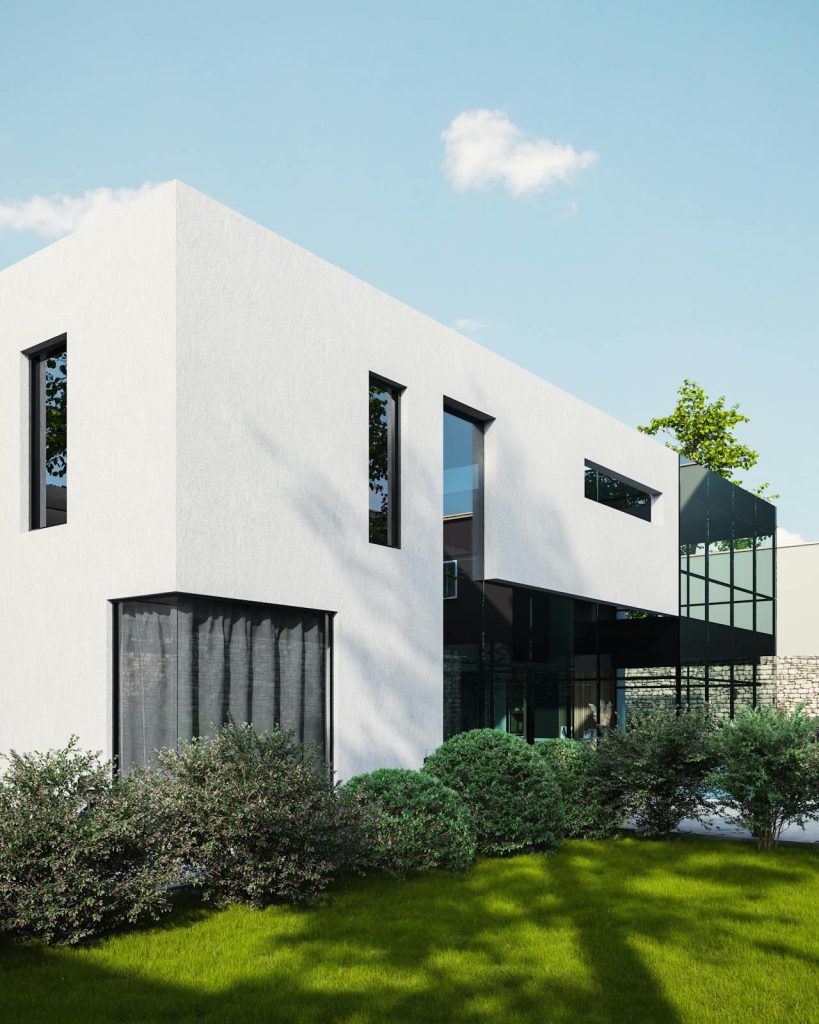 Photo by Bilal Mansuri: https://www.pexels.com/photo/cgi-black-white-villa-13203194/