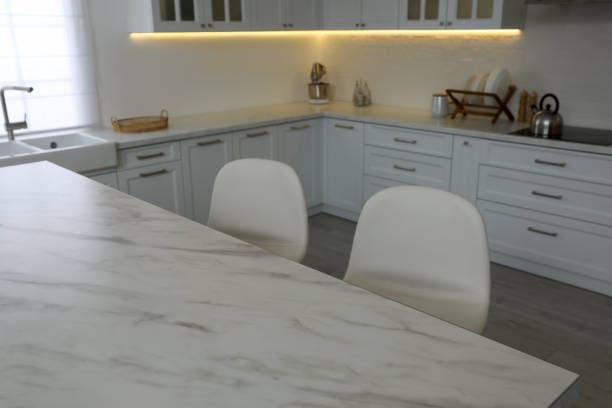 Kitchen Cabinet Materials for your Kitchen Design 15 Engineered stone benchtop