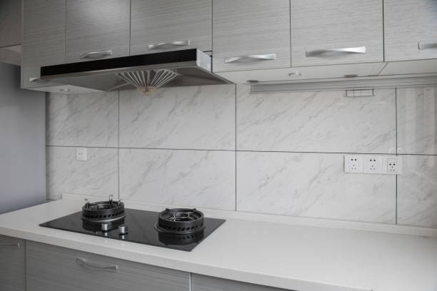 Kitchen Cabinet Materials for your Kitchen Design 13 Porcelain kitchen splashback