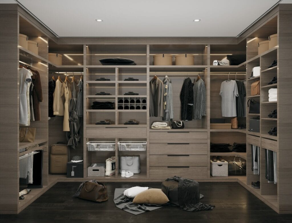 Transform Your Space - Wardrobe Design Ideas NZ 2026 8 Open wardrobe using hangers on visible rails