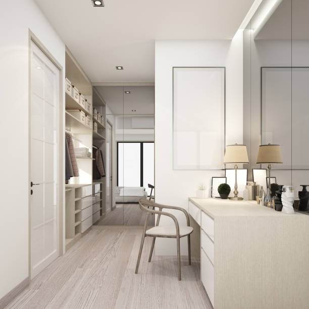 Transform Your Space - Wardrobe Design Ideas NZ 2026 7 Vanity corner built into a walk-in wardrobe