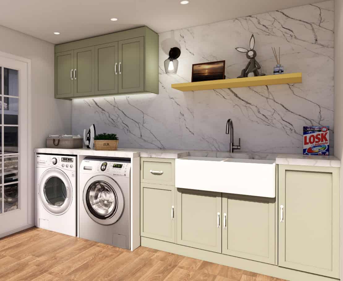 Luxury laundry renovation costs