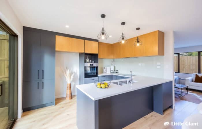 Small kitchen design nz clever use of colour