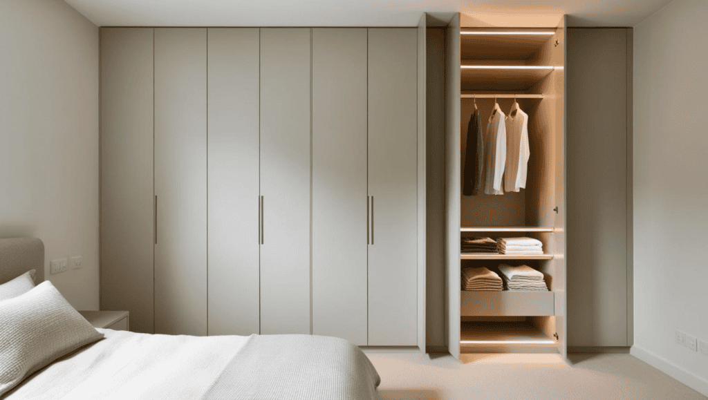 custom built wardrobe