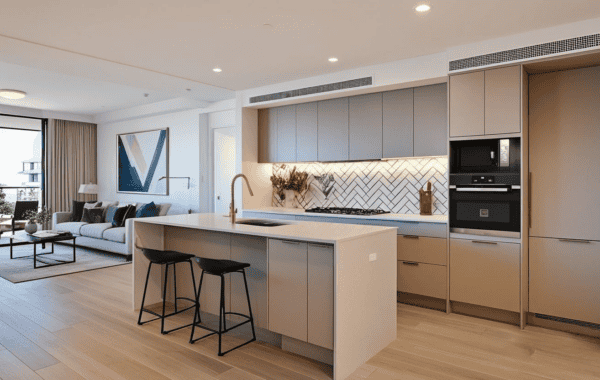 Apartment kitchen design