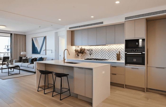 Apartment kitchen design