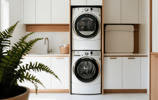 stacked laundry design
