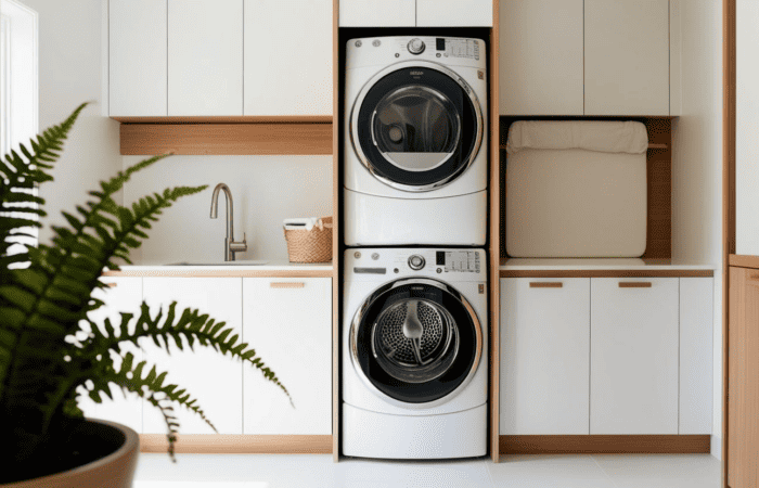 stacked laundry design