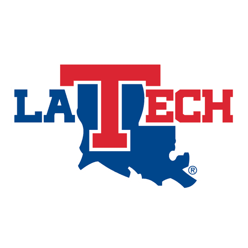 Louisiana Tech University logo with LA Tech text and state outline.
