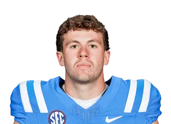 Lou Groza Award candidate in football uniform with SEC patch.