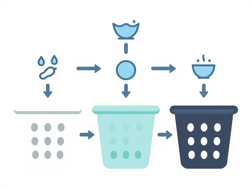 linge déteint astuce grand-mère tri linge bonnes habitudes