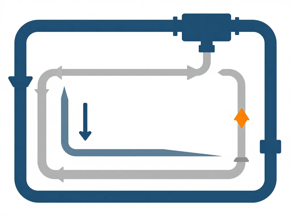 concept schéma évacuation wc plan tuyauterie