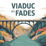 viaduc des fades surplombant la rivière Sioule et les gorges