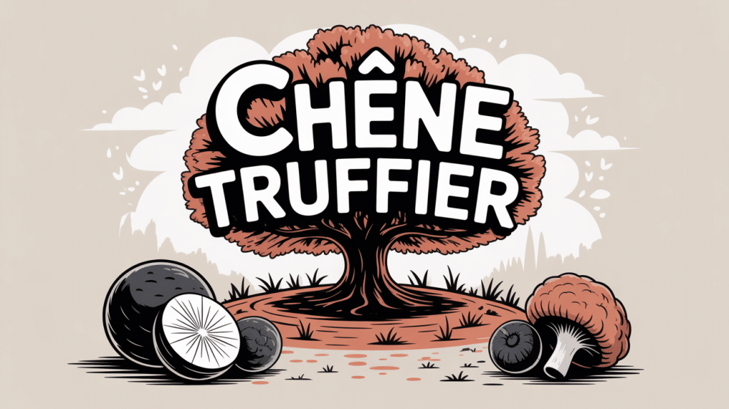 chêne truffier combien de temps illustration centrale trufficulture