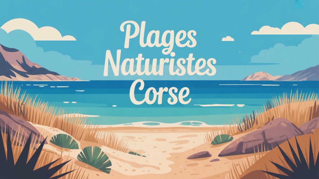 plage naturiste corse sauvage mer turquoise