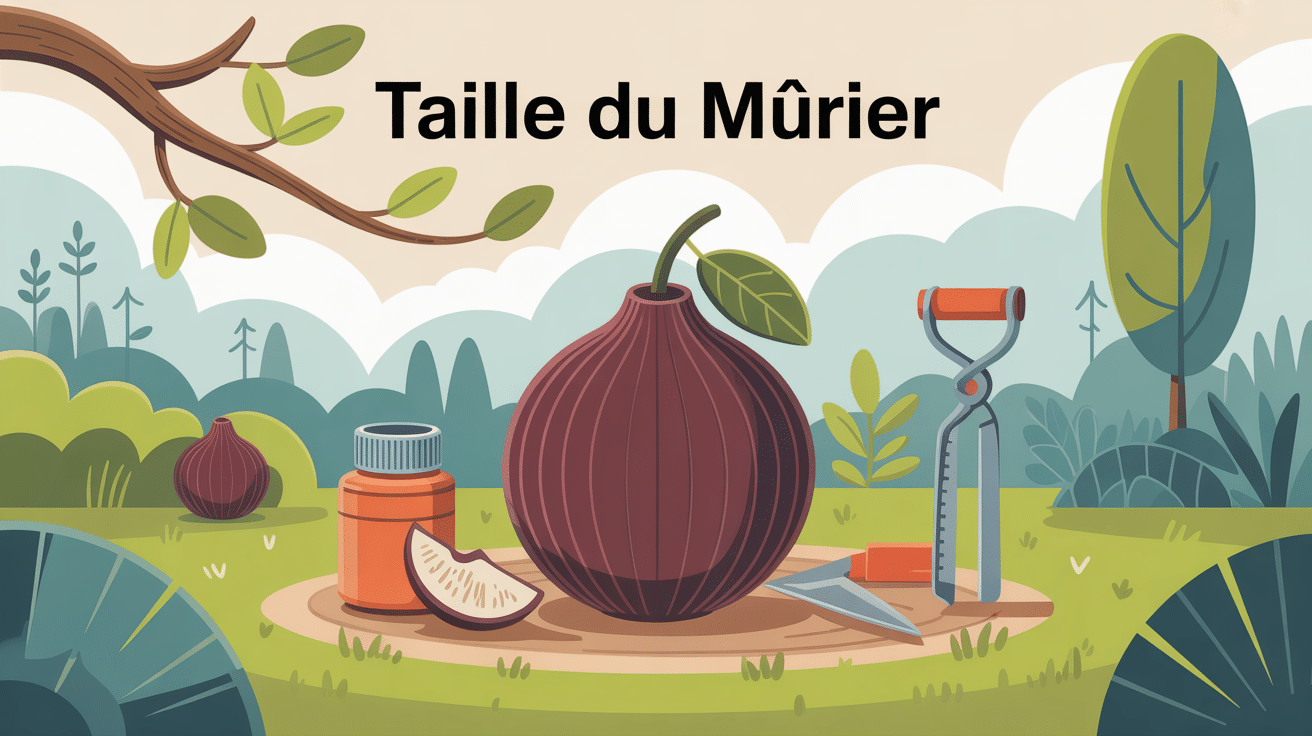 illustration globale quand et comment tailler les mûriers dans un jardin