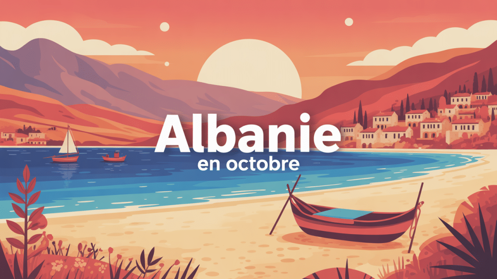 Que faire en Albanie en octobre, vue automnale entre plages, montagnes et villages