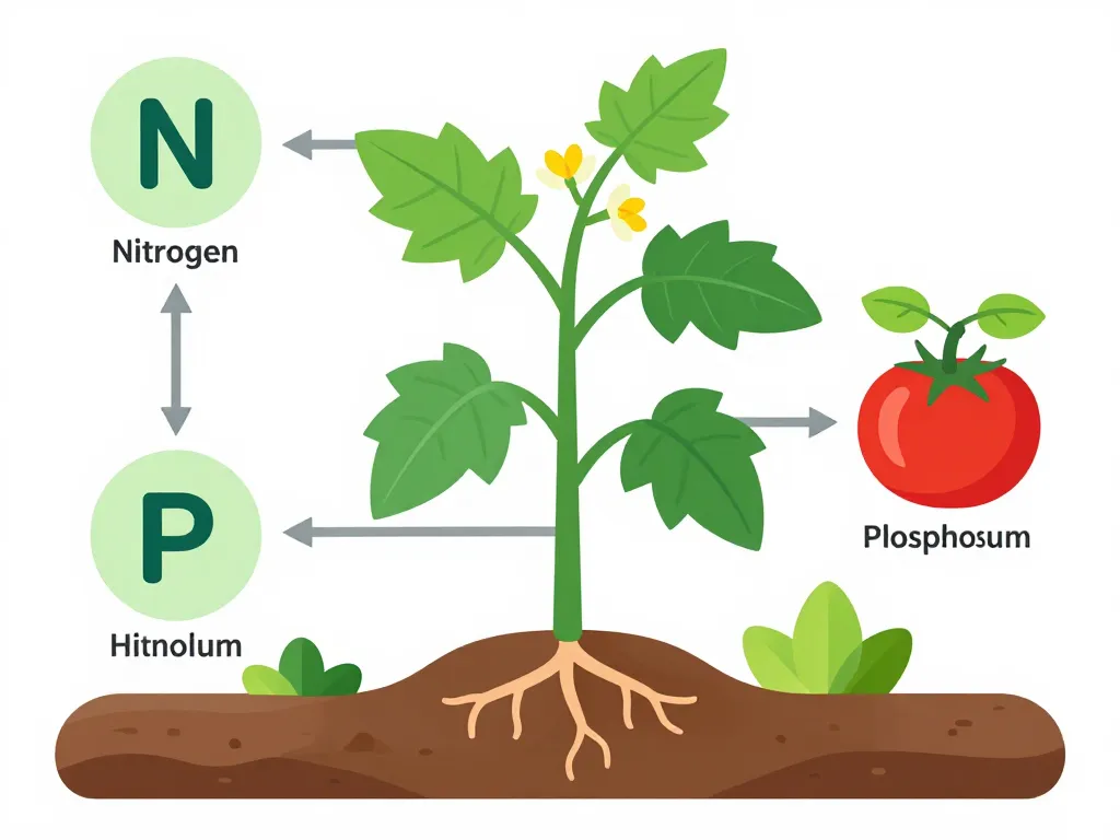 Quel est le meilleur engrais pour les tomates diagramme nutriments