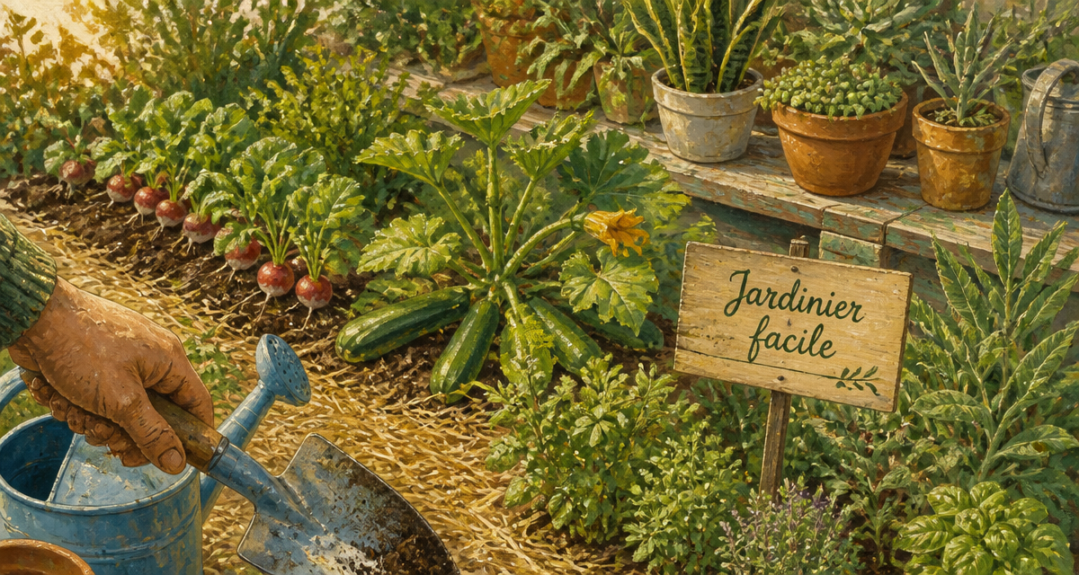 jardinier facile potager familial outils