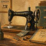 singer machine à coudre ancienne prix sur table vintage